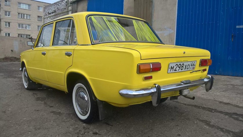 ВАЗ 2101 желтая