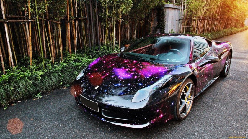 Красивые цвета машин