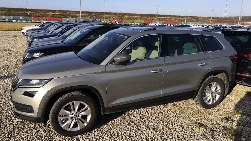 Бежевый Cappuccino металлик Kodiaq