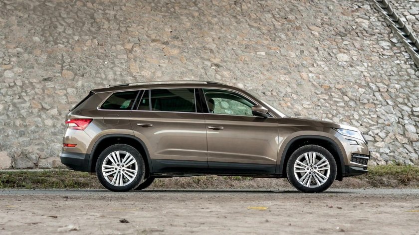 Skoda Kodiaq бежевый