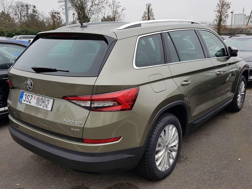 Skoda Kodiaq бежевый