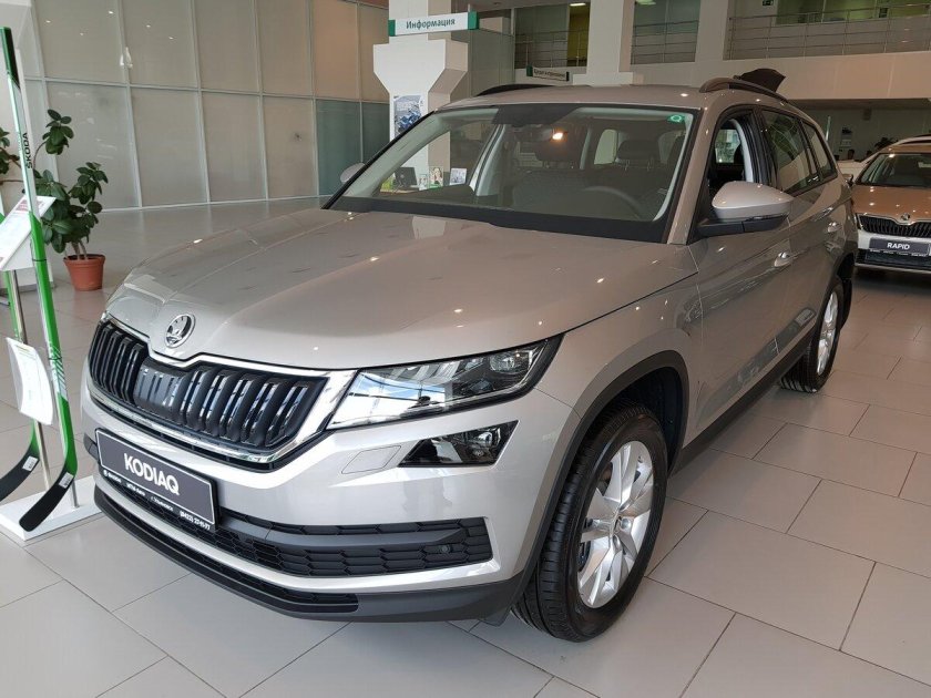 Skoda Kodiaq 2021 капучино металлик