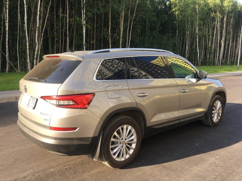 Шкода Кодиак бежевый