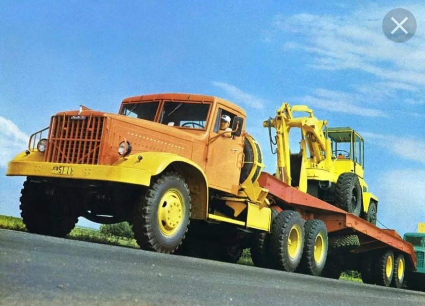 КРАЗ 258 тягач