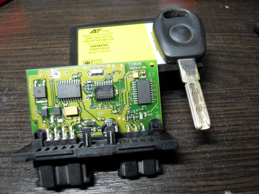 Отключить иммобилайзер