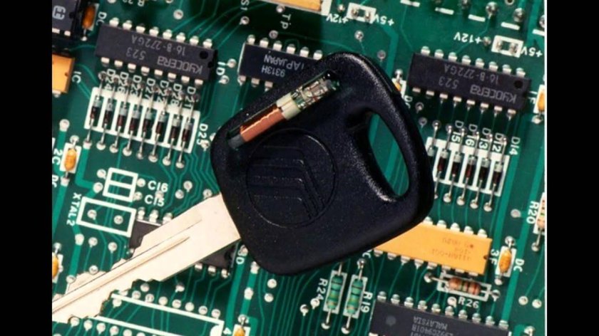 Чип транспондер иммобилайзера