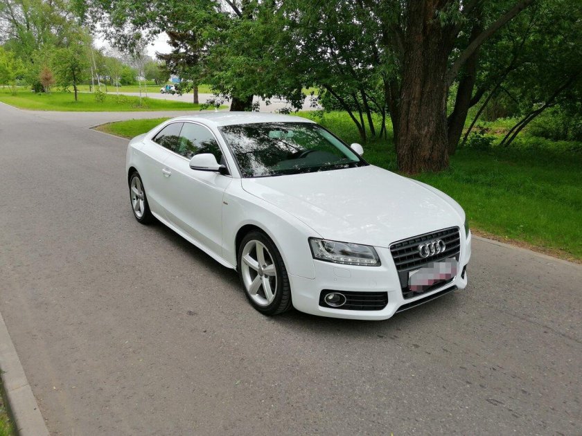 Audi a5 White