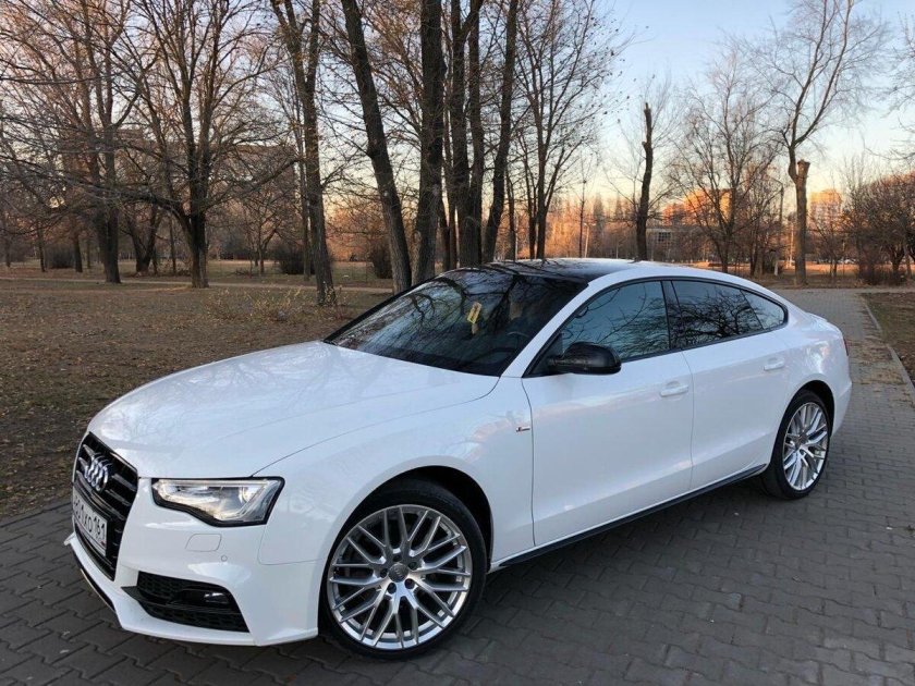 Ауди а5 белая