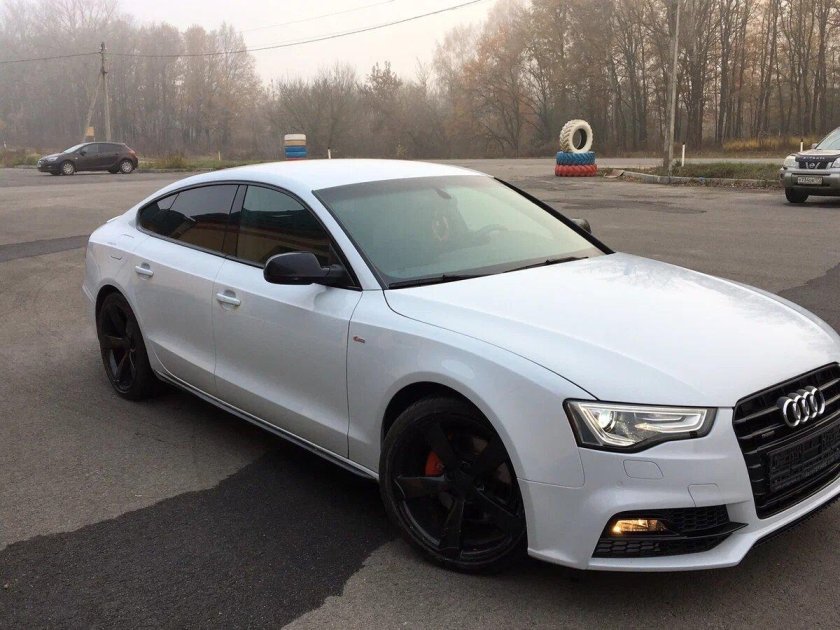 Audi a5 белая
