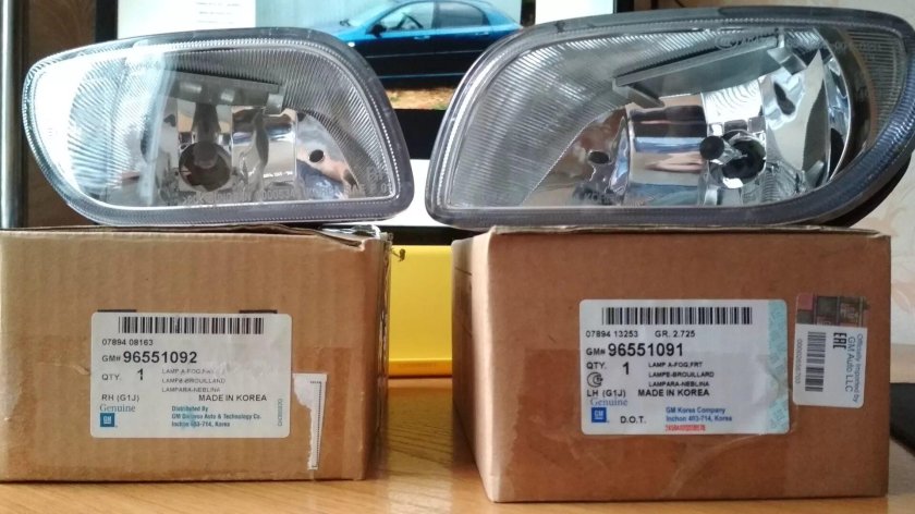 ПТФ Лачетти хэтчбек артикул 96551091