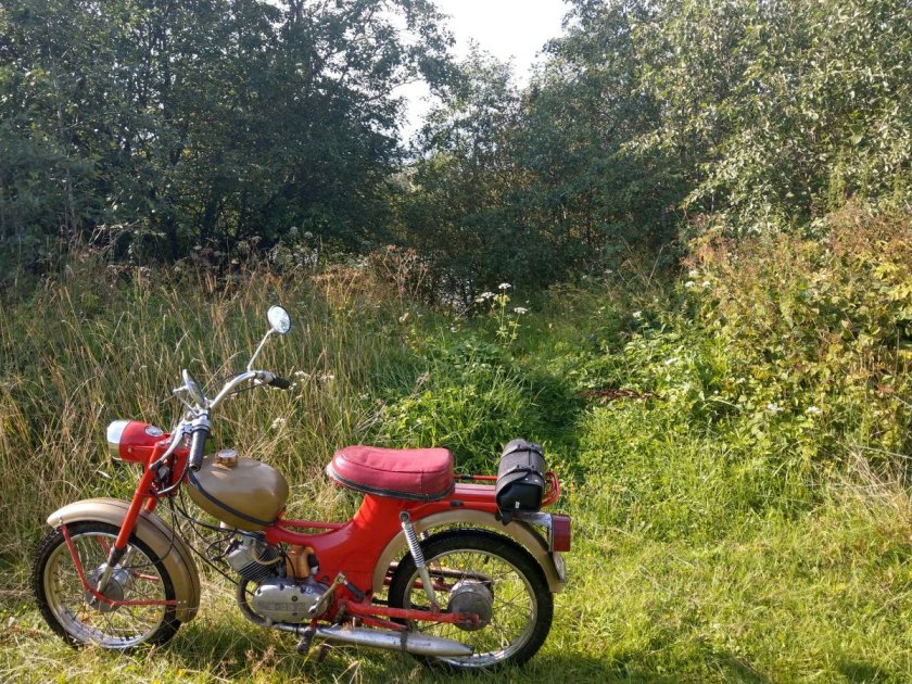 Мопед верховина 4