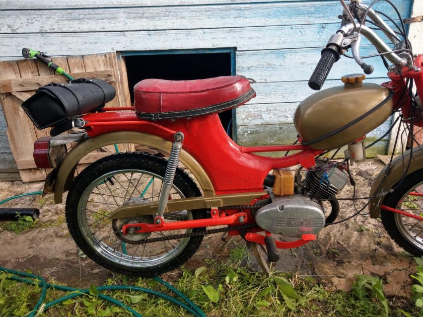 Рига 12 мопед