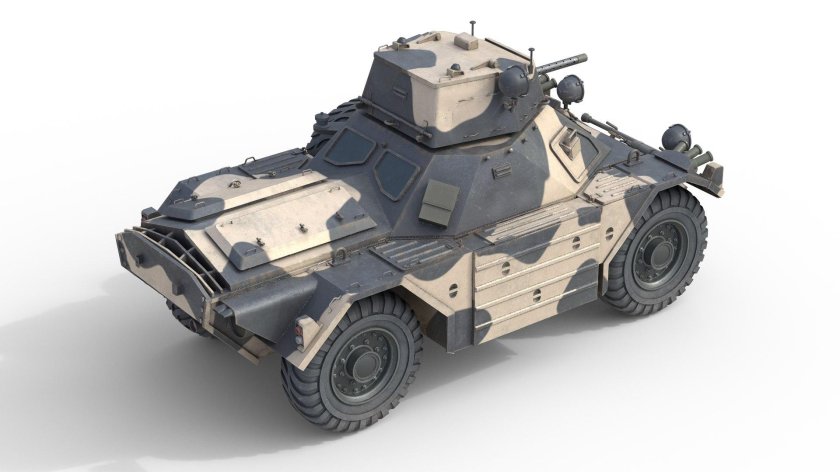 Модель бронеавтомобиль
