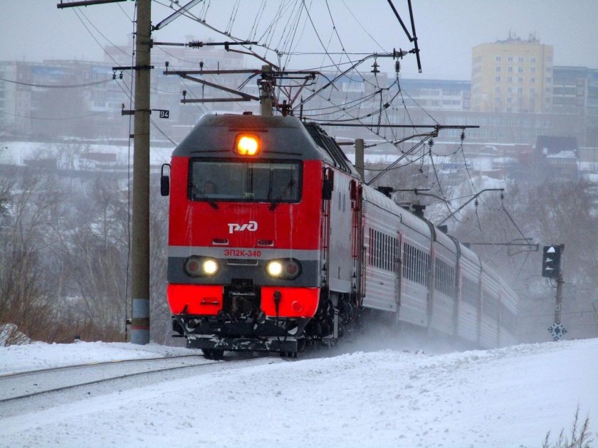 Поезд Томск Бийск