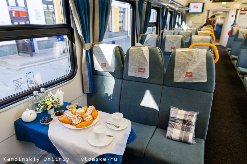 Электричка Ласточка Новосибирск Томск