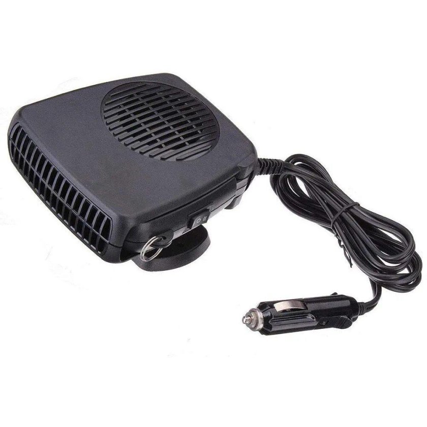 Обогреватель салона автомобиля от прикуривателя 12v