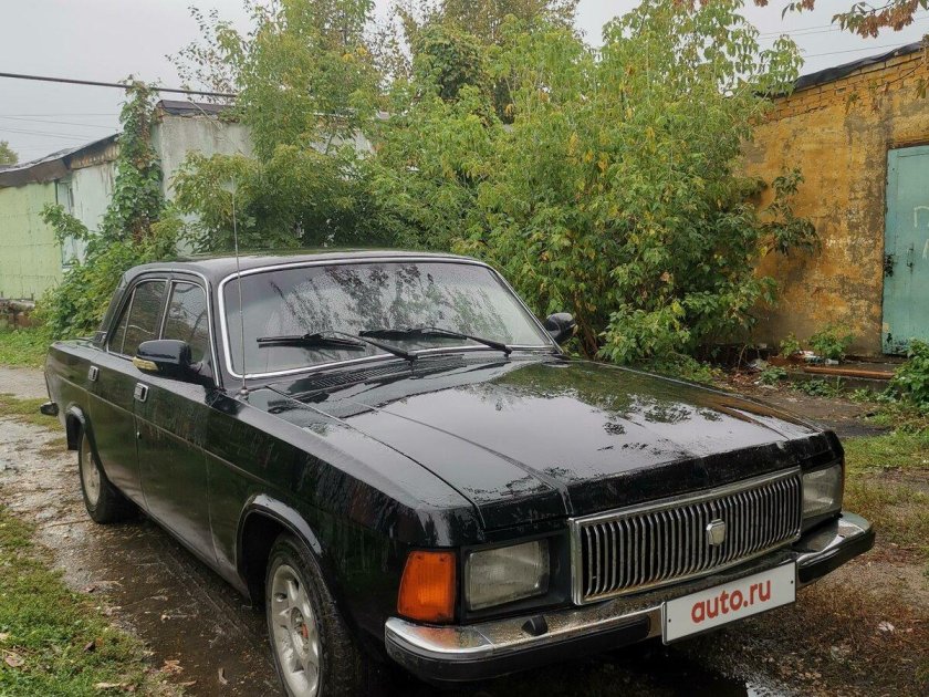 Волга газ 3102 черная