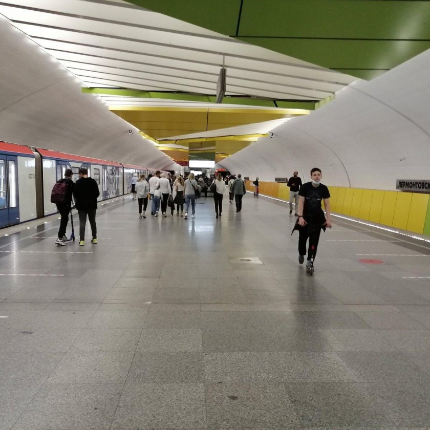 Станция метро Лермонтовский проспект