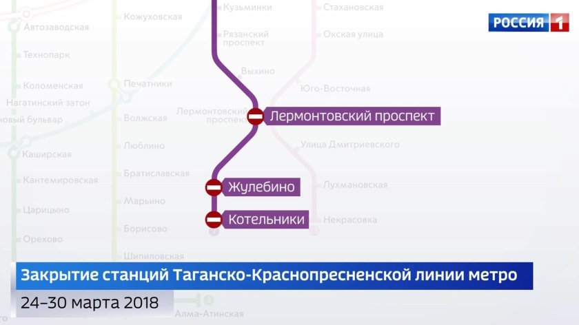 Карта метрополитена Лермонтовский проспект
