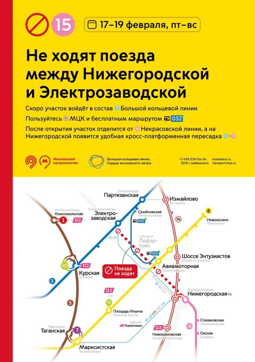 Закрытие станций метро