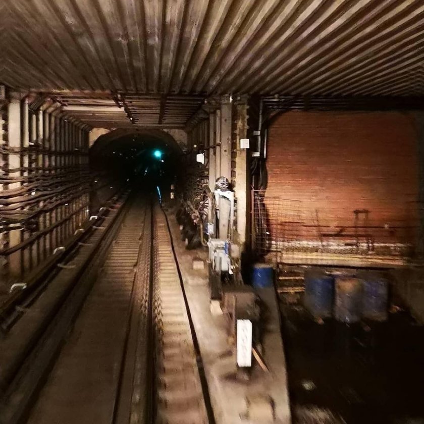 Перегон Выхино Лермонтовский проспект тоннель