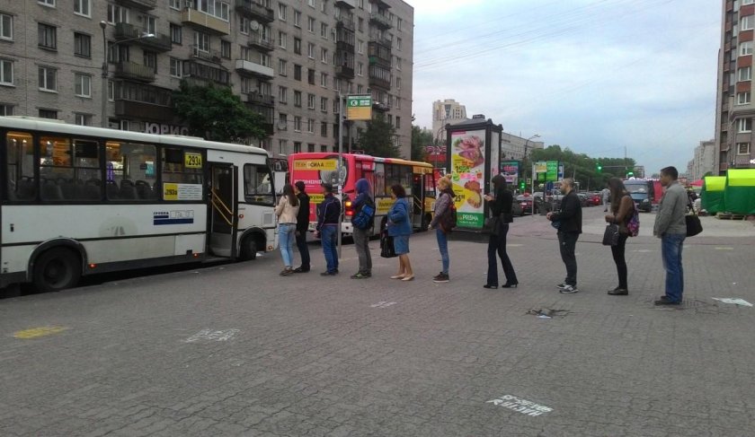 Очередь на маршрутку