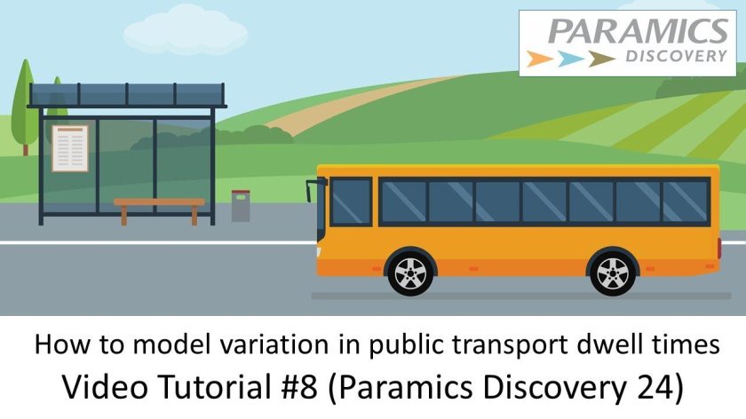 Автобусная остановка с автобусом