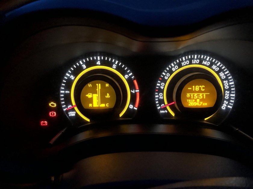 Щиток приборов Королла 150