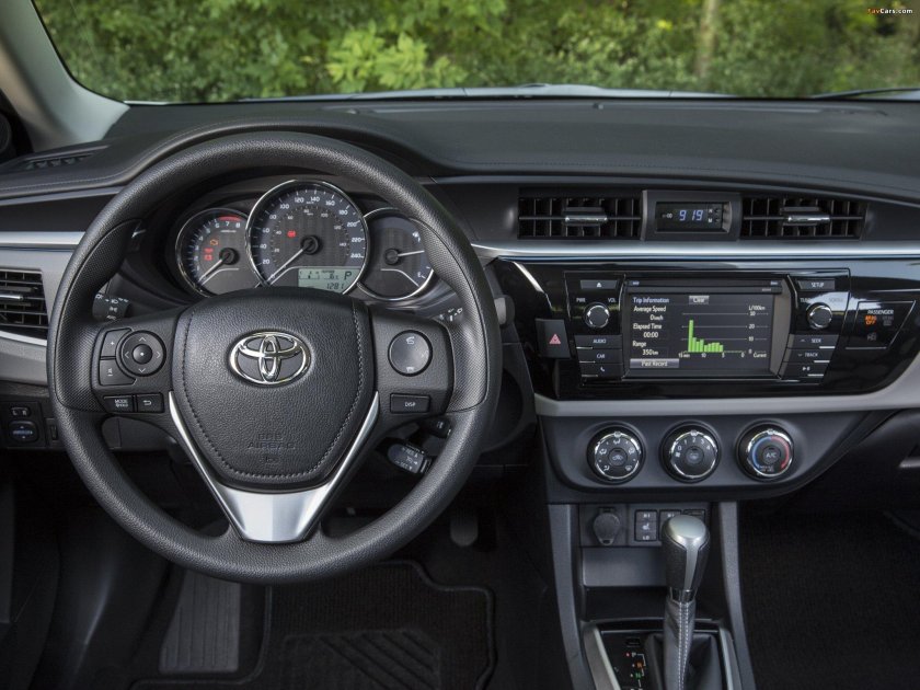 Тойота Королла 2014 торпеда