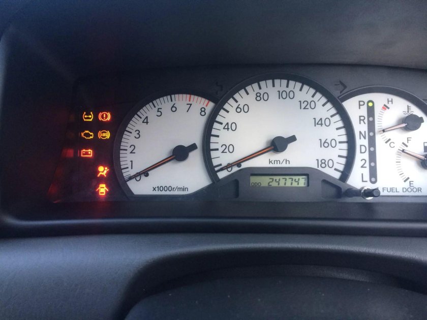 Панель приборов Toyota Corolla 2002