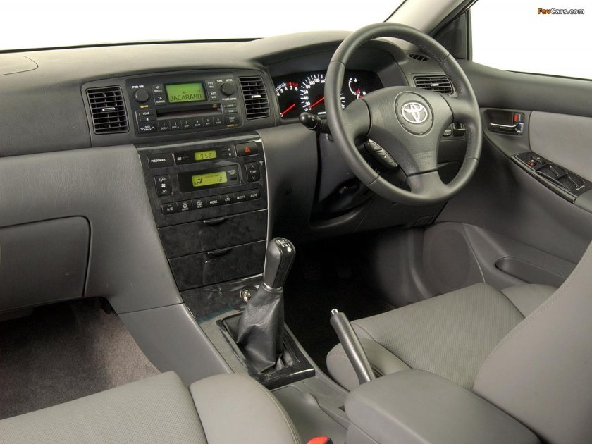 Toyota Corolla 120 салон