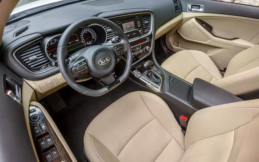 Kia Optima 2015 салон