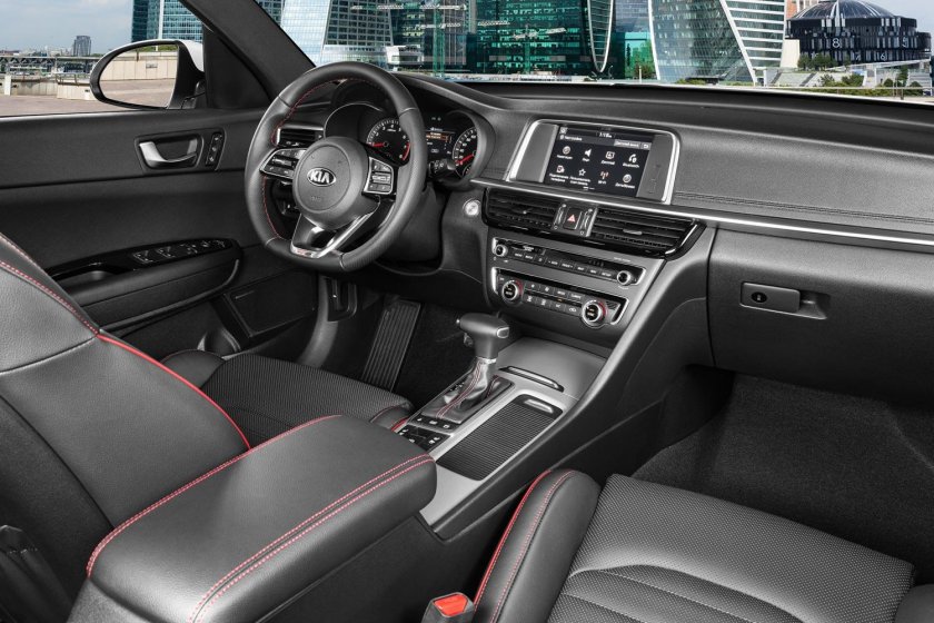 Kia Optima 2018 салон