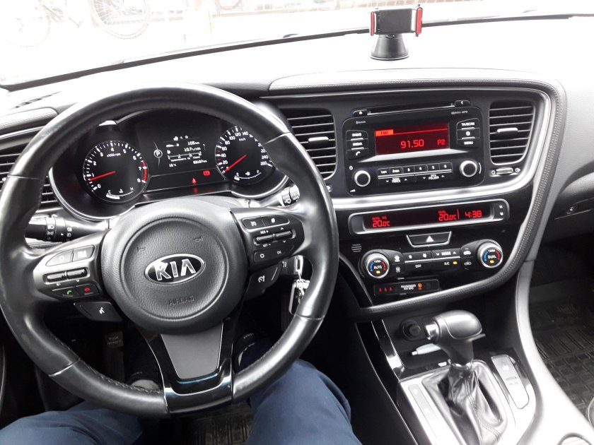 Kia Optima 2014 салон
