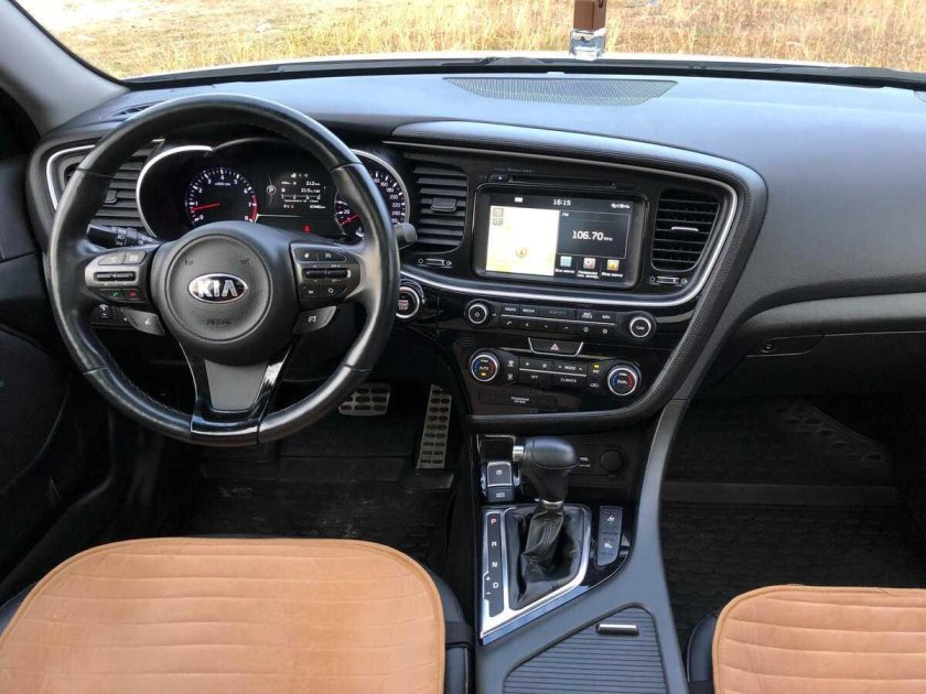 Kia Optima 2015 салон