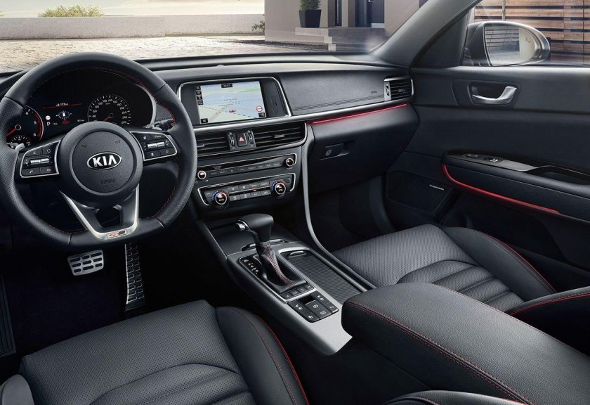 Kia Optima k5 2018 салон