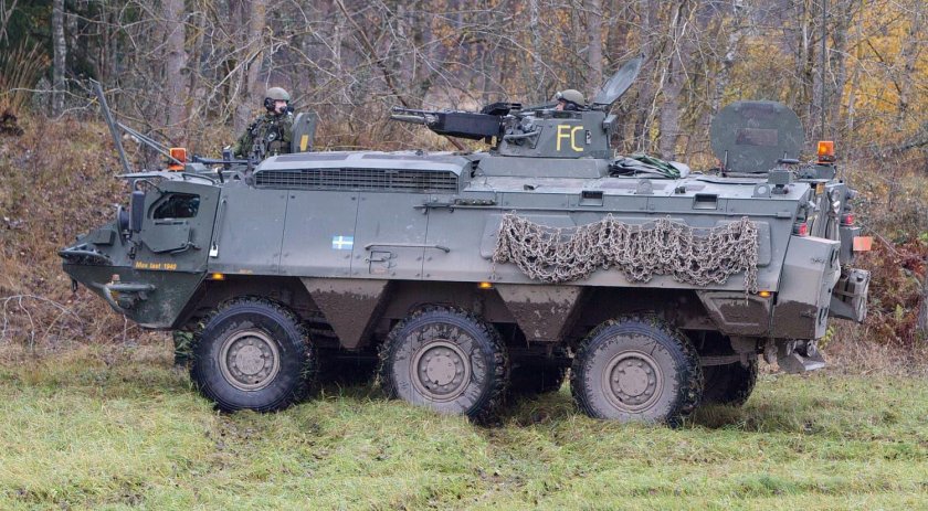 Финский БТР sisu xa-180