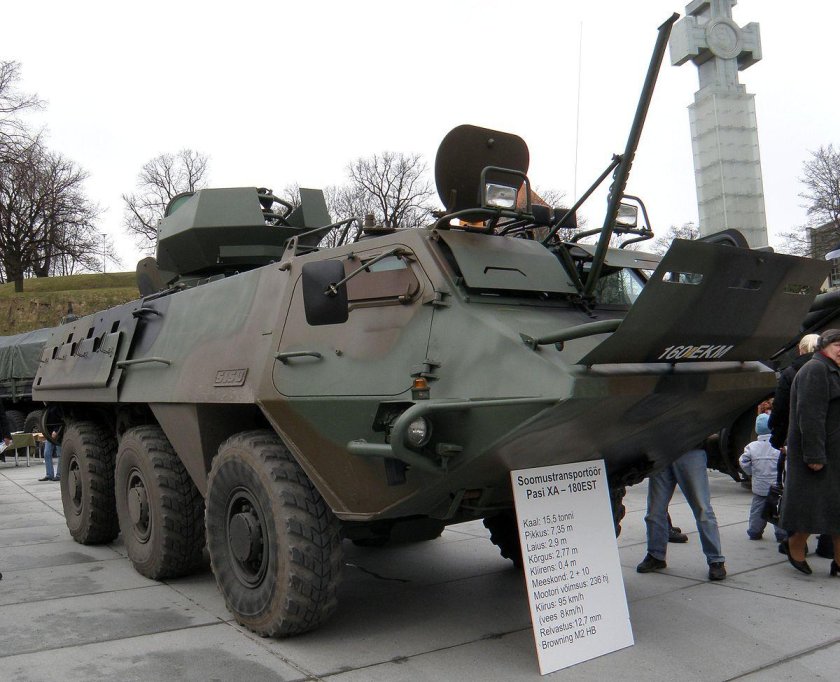Бронетранспортер sisu xa-180 «pasi»
