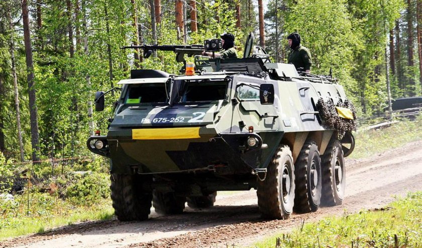 Финский БТР sisu xa-180