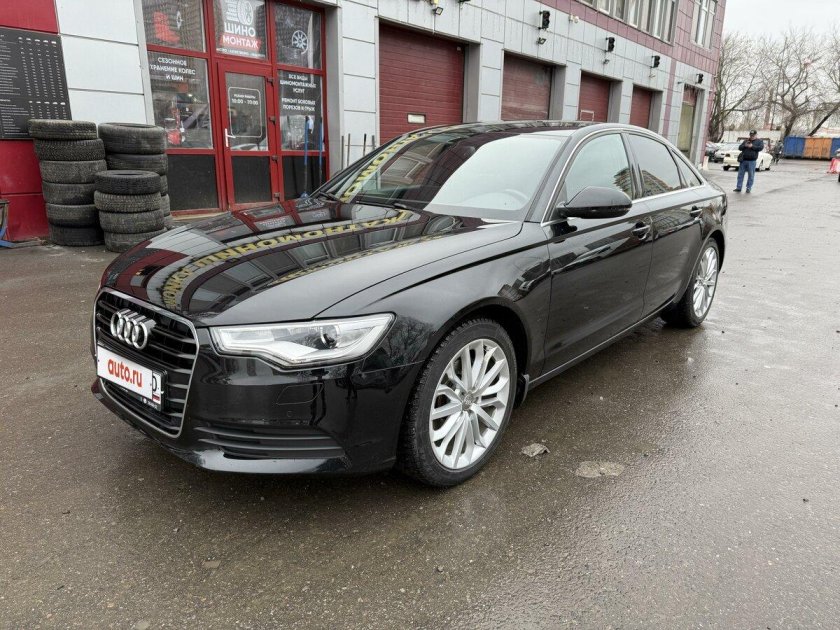 Ауди а 6 черная