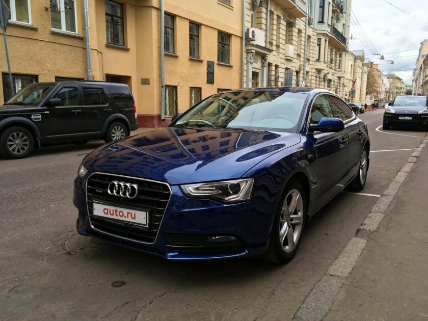 Ауди а6 синяя