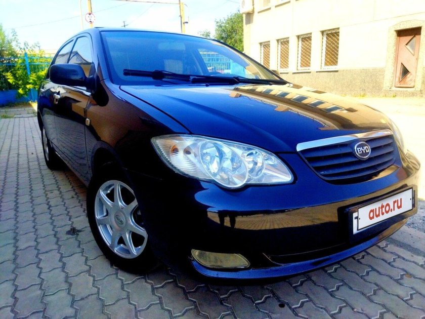 BYD f3 черный