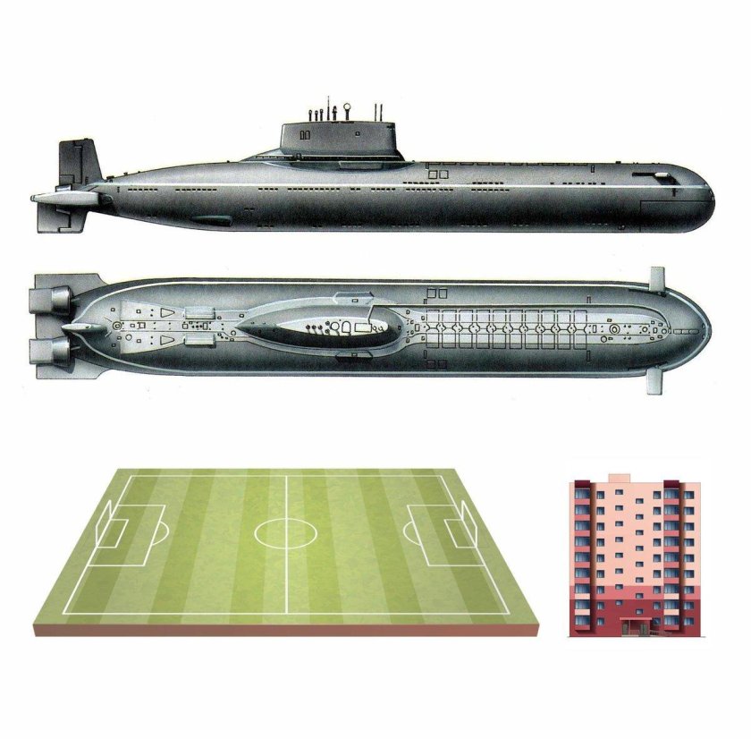 Подводная лодка 941 акула