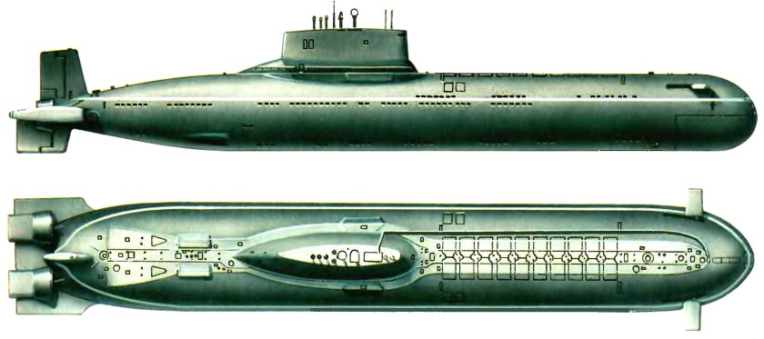 Подводная лодка акула проект 941