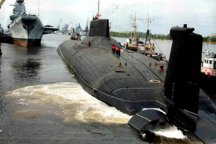 Подводная лодка 941 акула