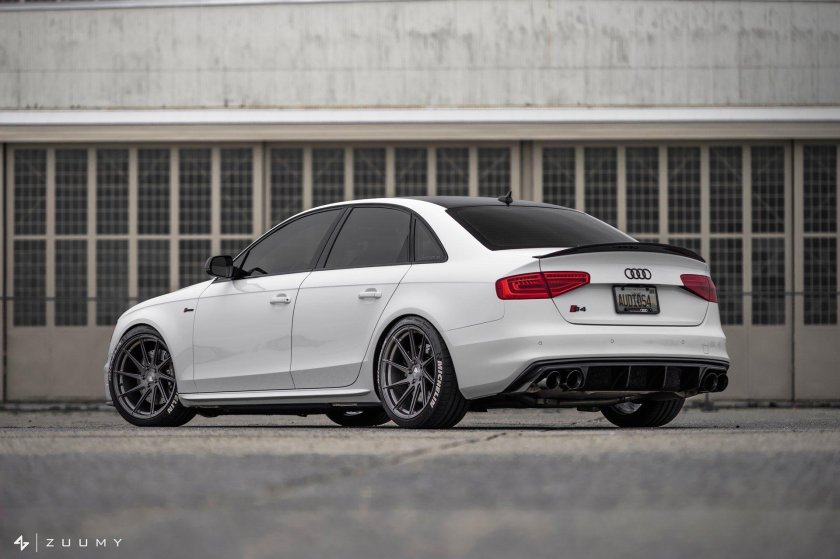 Audi a4 b8 White Tuning