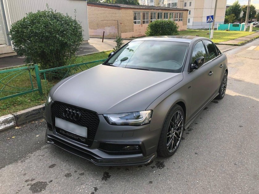 Audi a4 b9 в матовая