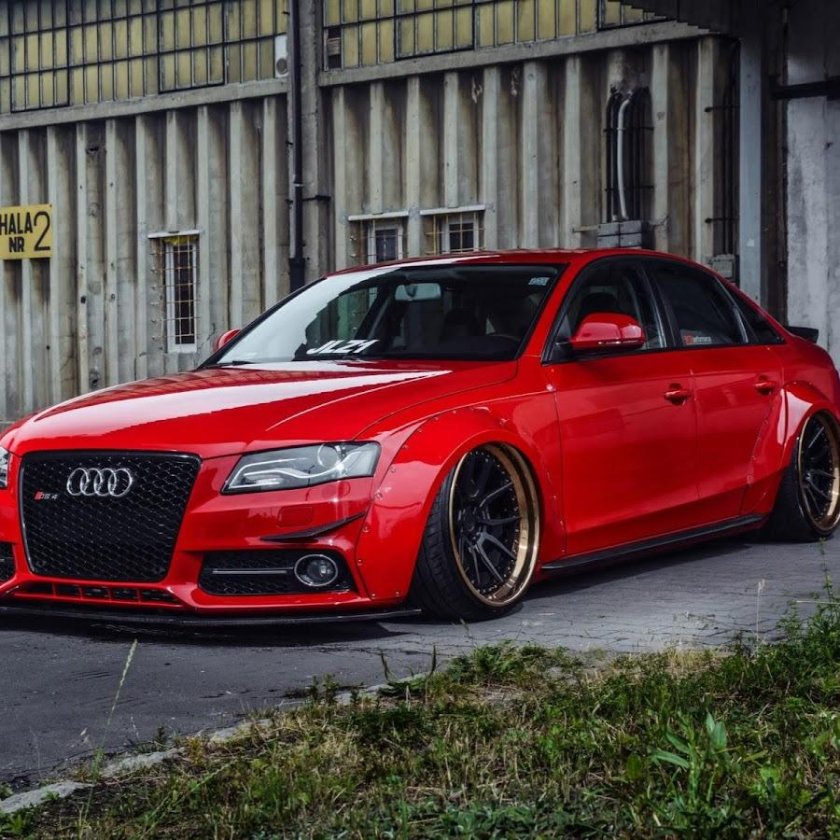 Audi a4 стенс