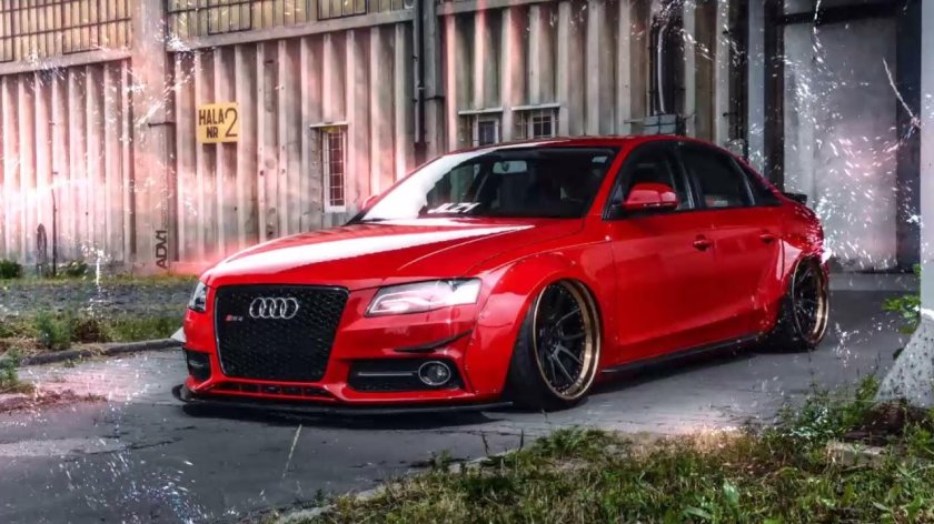 Audi a4 стенс