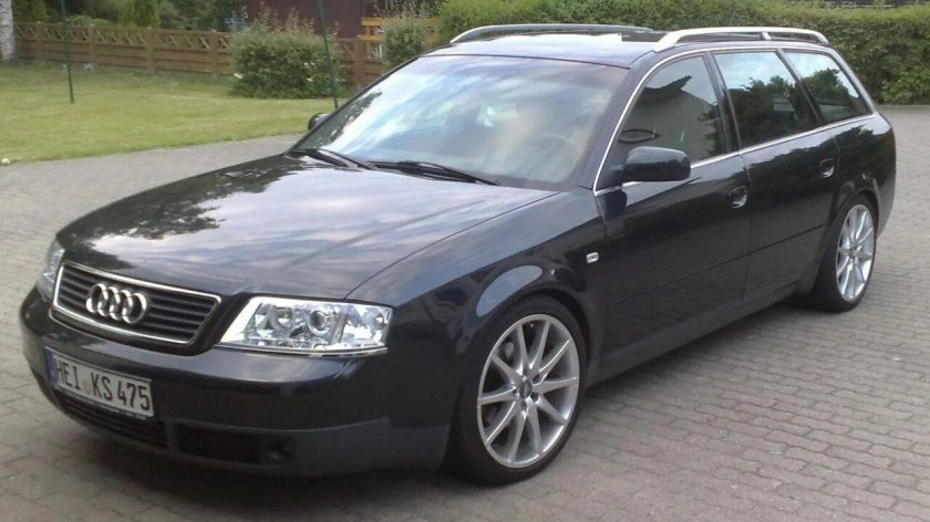 Ауди а6 с5 универсал черный